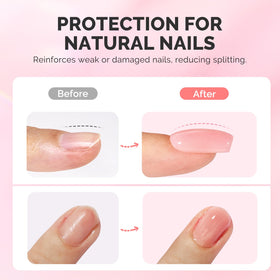 MelodySusie rubber base gel delivers flexible adhesion for durable nails