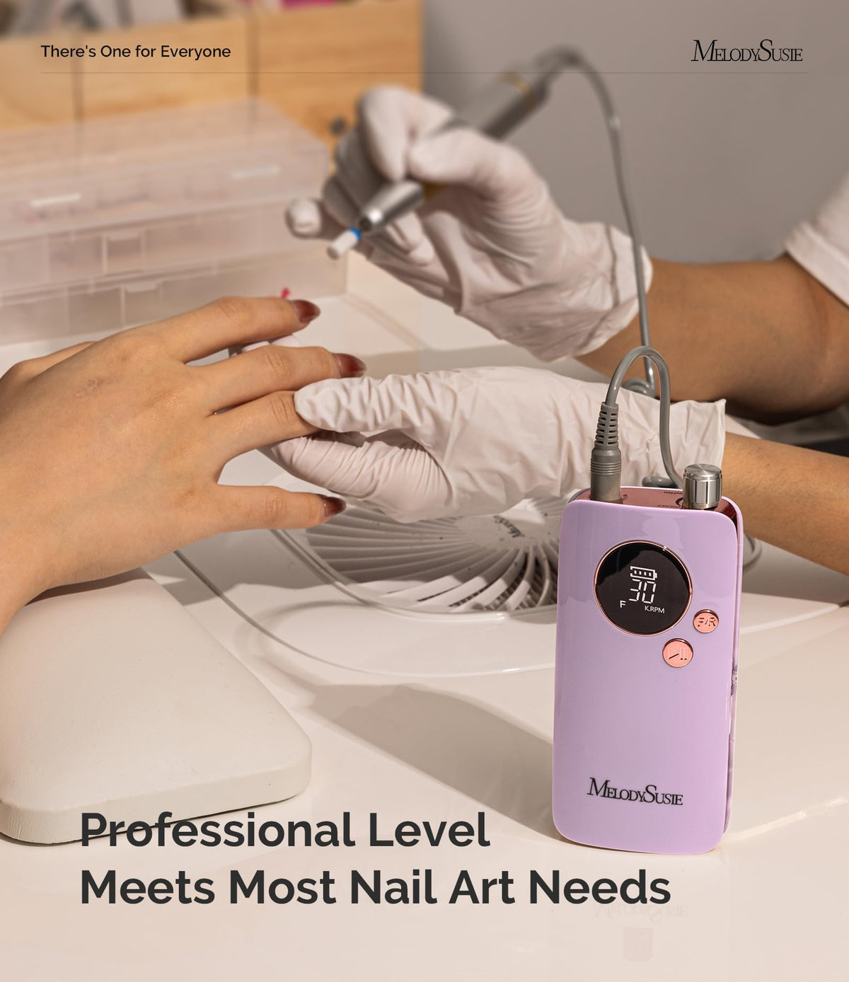 MelodySusie SC320F white color with breathable ventilation design