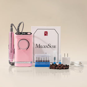 Available in pink or white finishes for personalized salon setups.