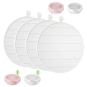MelodySusie SProR replacement filter 4-pack for clean dust collection during nail filing