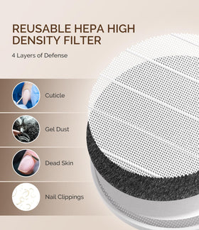 Compact four-pack of MelodySusie SProR filters designed for secure fit