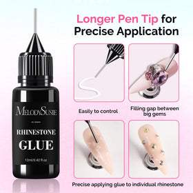 MelodySusie travel-friendly nail lamp in use during trip or night out.