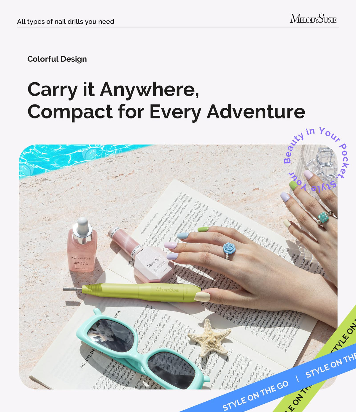 MelodySusie USB powered drill ideal for home use and travel.