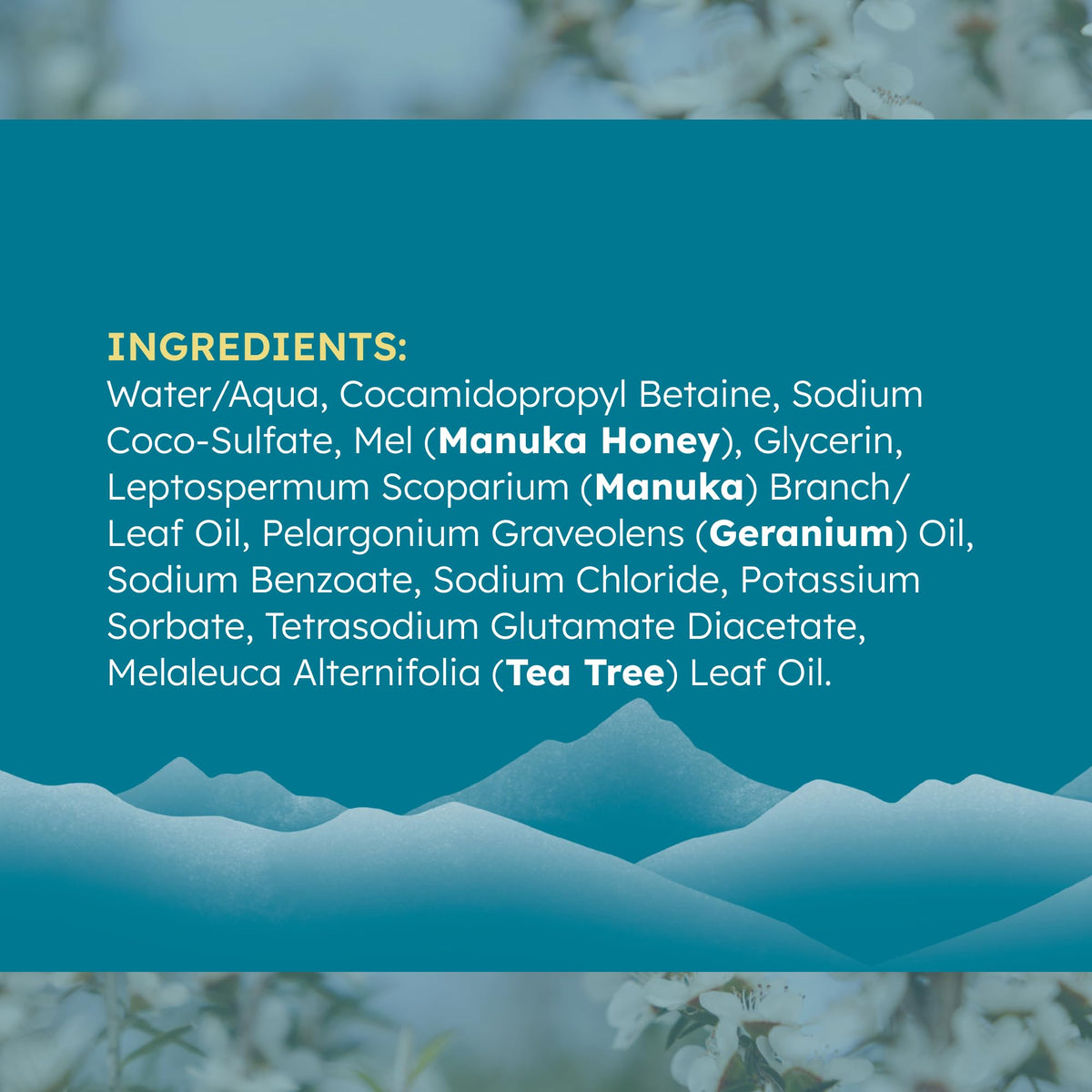 Melora Manuka Honey Face Wash night routine addition for skin care