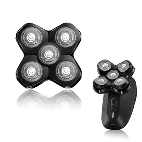 MEMIRY 5-blades magnetic head shaver blades deliver a smooth, close shave.