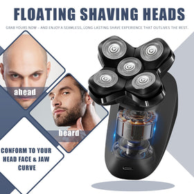 MEMIRY Dome shaver blade replacement enables effortless magnetic attachment and quick swaps.