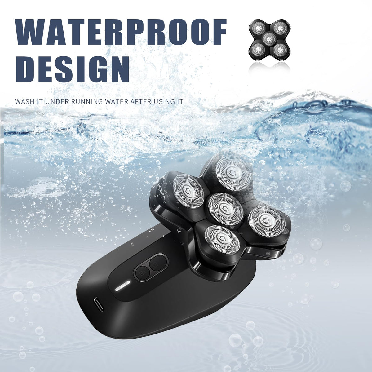 MEMIRY blade pads are easy to install with a magnetic snap.