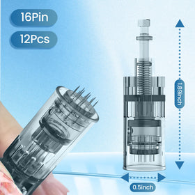 MEMTIM derma roller cartridge for M8/M7S compatibility, 0.25mm