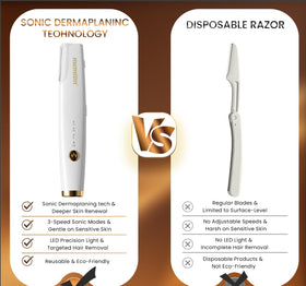MEMTIM Dermaplane compact travel case keeps the tool ready