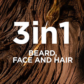 MEN EXPERT Barber Club wash after use shows soft beard and clean skin.