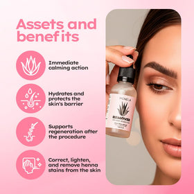 MENELA Aloe Vera label signals soothing care during use.