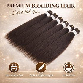 Menethe Hair crochet needle and rubber bands included for convenience