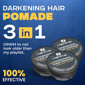 MENFIRST natural semi-matte finish adds texture and thickness.