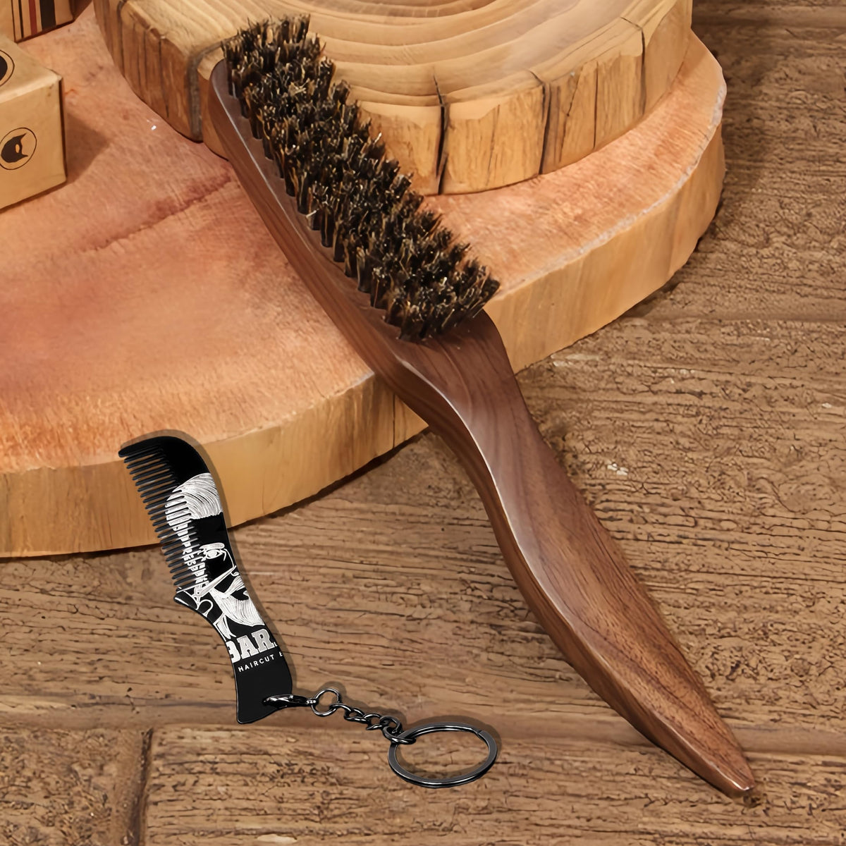 Mengate travel-ready grooming duo fits compactly in a bag.