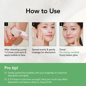 MENOKIN Bubble Mask packaging box – compact travel-friendly skincare essential.
