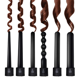 MENQANG conical barrel 9-19mm creates tight curls with controlled shaping.