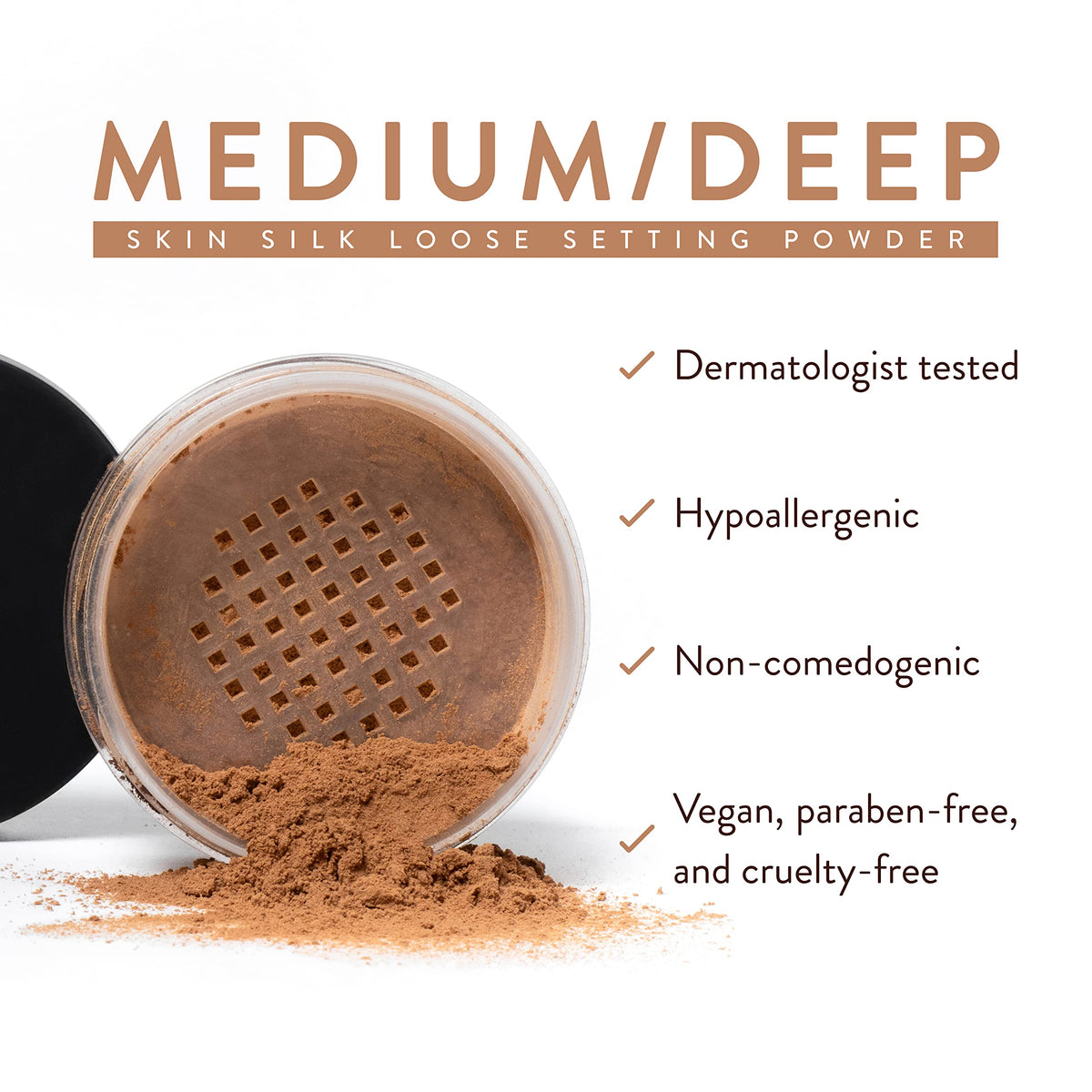 Mented setting powder compact demonstrates reliable oil control