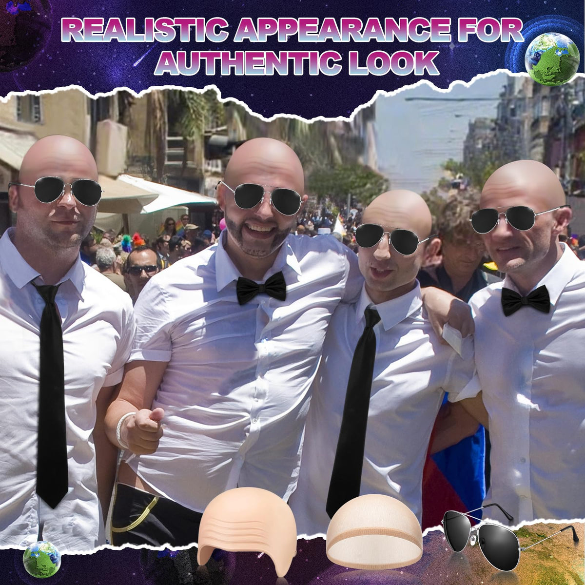 Mepase versatile costume set ideal for Halloween, theater, and parties