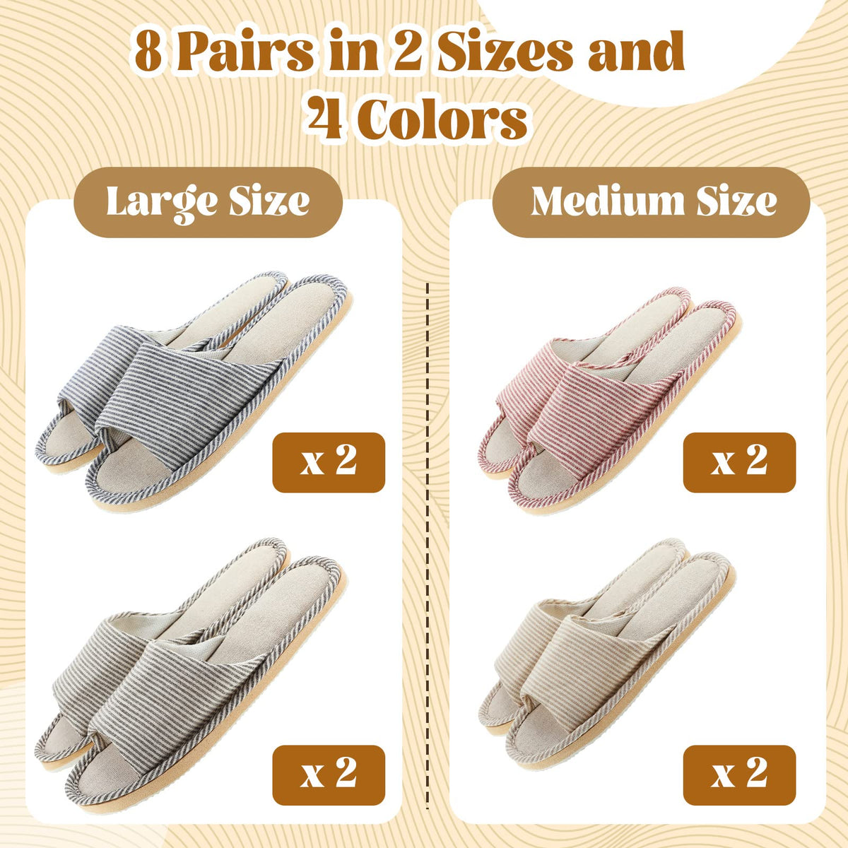 Mepase open-toe spa slippers in navy provide cool, comfortable lounge wear