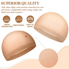 Mepase bulk pack wig caps 200 pieces ideal for cosplay and daily use