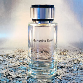 Mercedes-Benz For Men notes include vetiver and cedar for added depth.