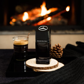 Mercedes-Benz Select Night box packaging emphasizes luxury presentation.