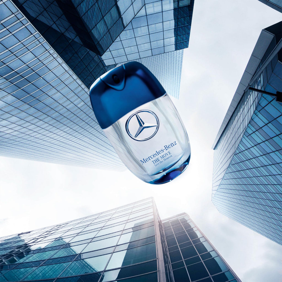 Bottled luxury: The Move Live The Moment EDP evokes bold, modern masculinity.