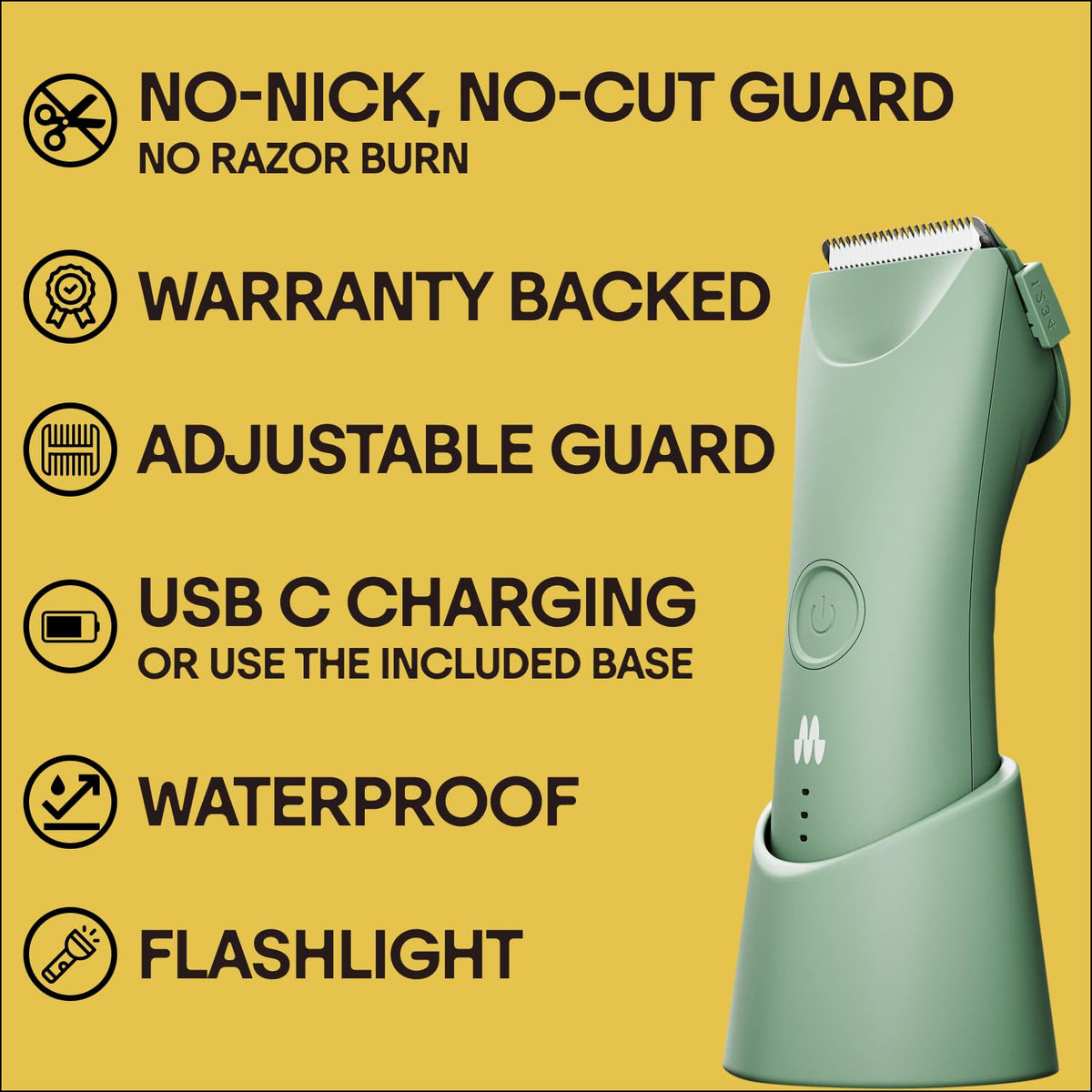 Meridian Trimmer Plus ergonomic grip for comfortable control