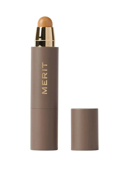 MERIT Minimalist camel packaging for on-the-go touch-ups.