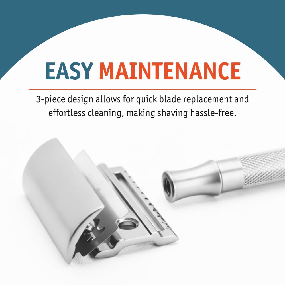 MERKUR 22C zinc head precision for reliable performance with standard blades