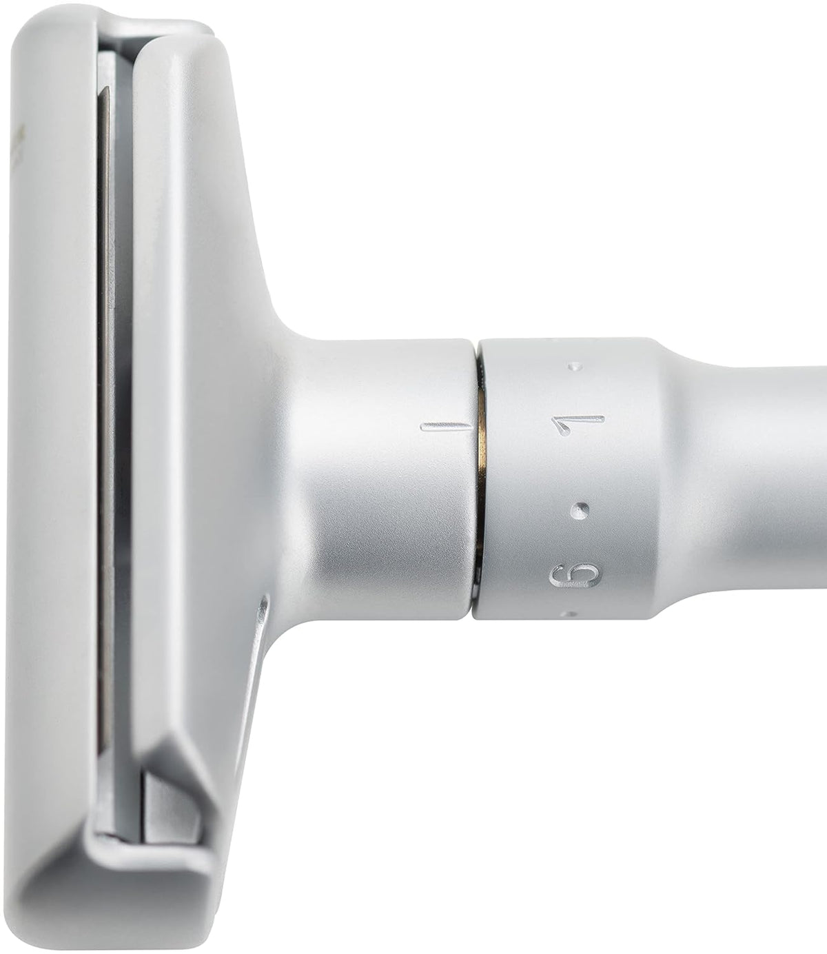 MERKUR Futur 700 matte chrome finish with a sturdy brass handle