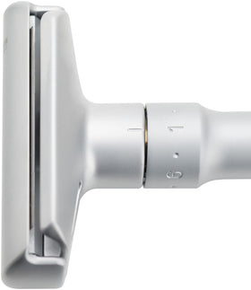 MERKUR Futur 700 matte chrome finish with a sturdy brass handle