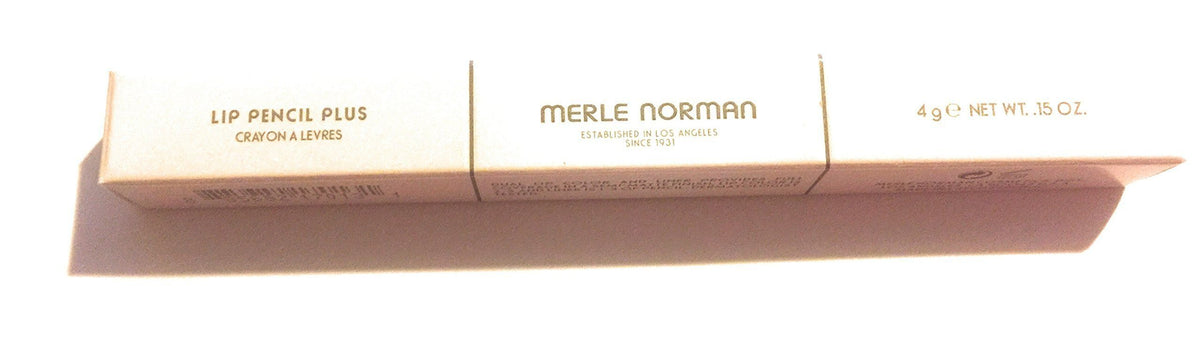 Merle Norman Lip Pencil Plus Spiced Sachet in rich burgundy shade adds warm depth to lips