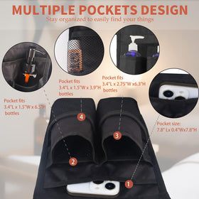 Merleu Massage Bottle Holster oil pockets securely hold standard bottles for easy reach