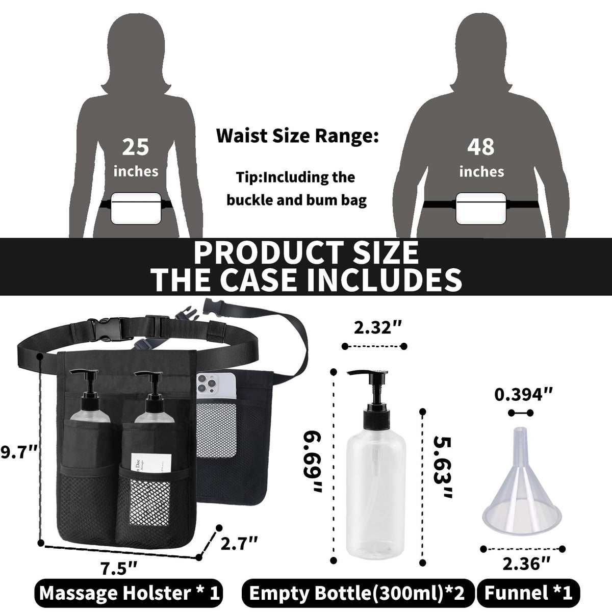 Merleu machine-washable polyester holster for durable daily use.