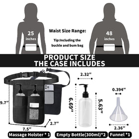Merleu machine-washable polyester holster for durable daily use.