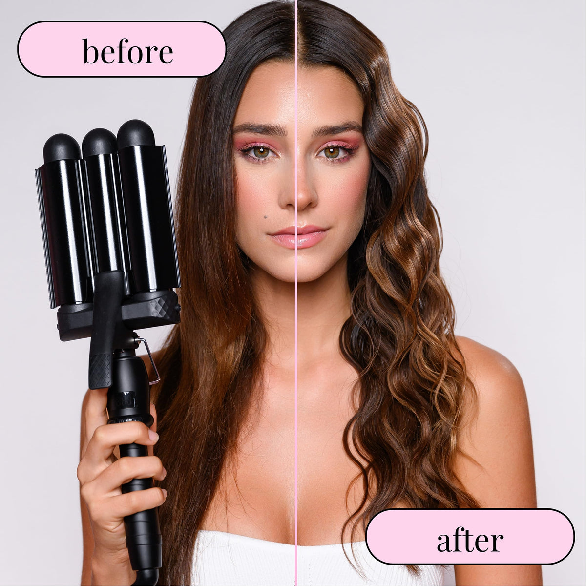 Mermade PRO crimp-free design creates ripple waves without creases.