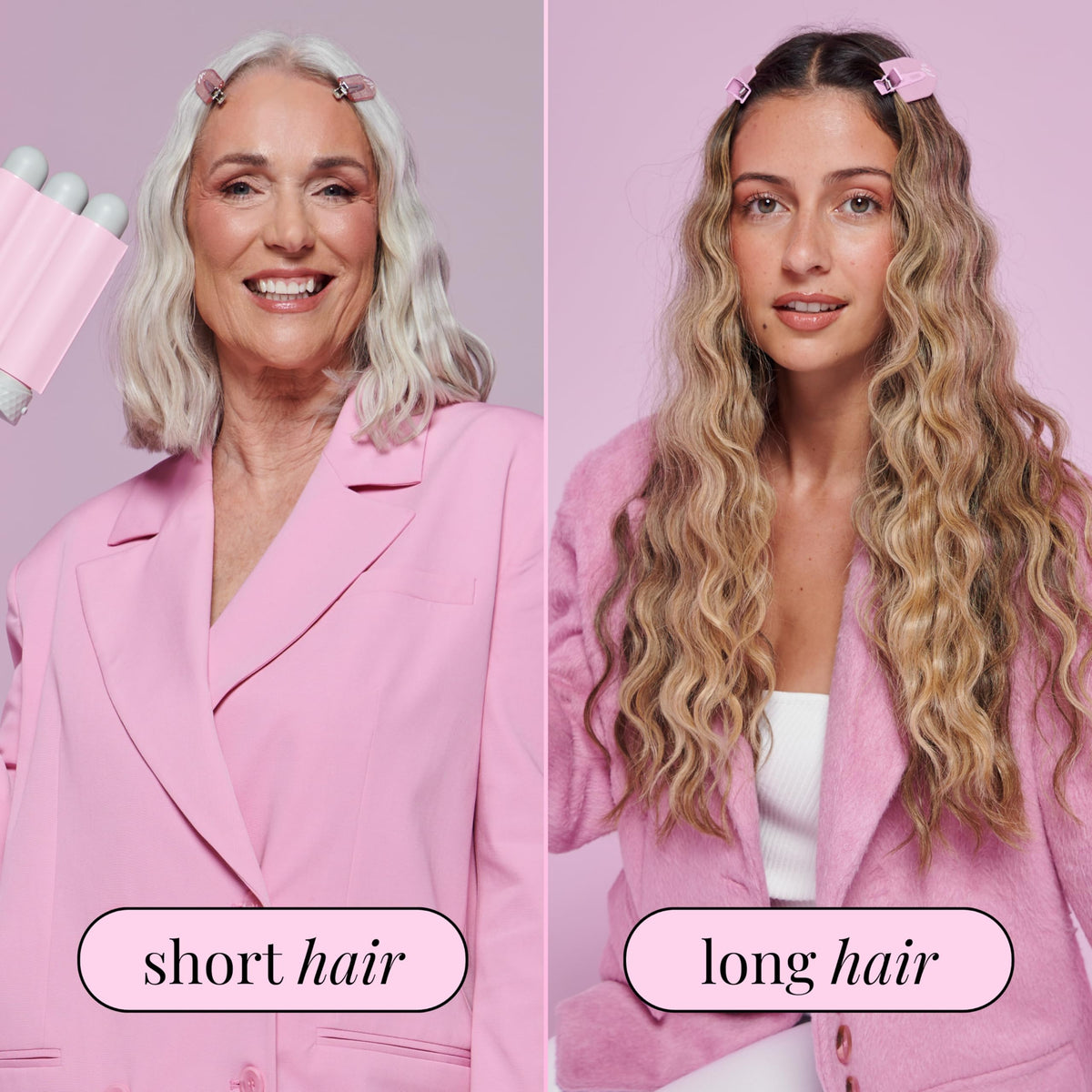 Mermade PRO Hair Waver heat-resistant glove included for safe styling