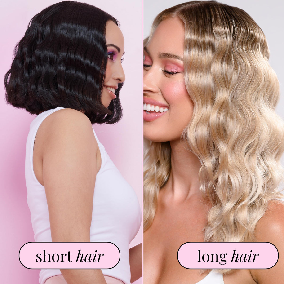 Mermade Mist and Brush used with the Waver for hold and finish.