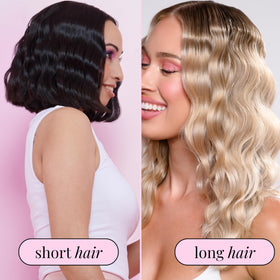 Mermade Mist and Brush used with the Waver for hold and finish.