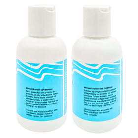 Mermaid Extension Care TSA-approved size bottle ready for travel