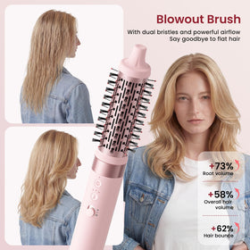 MESCOMB fast-drying technology enables quick, efficient blowouts