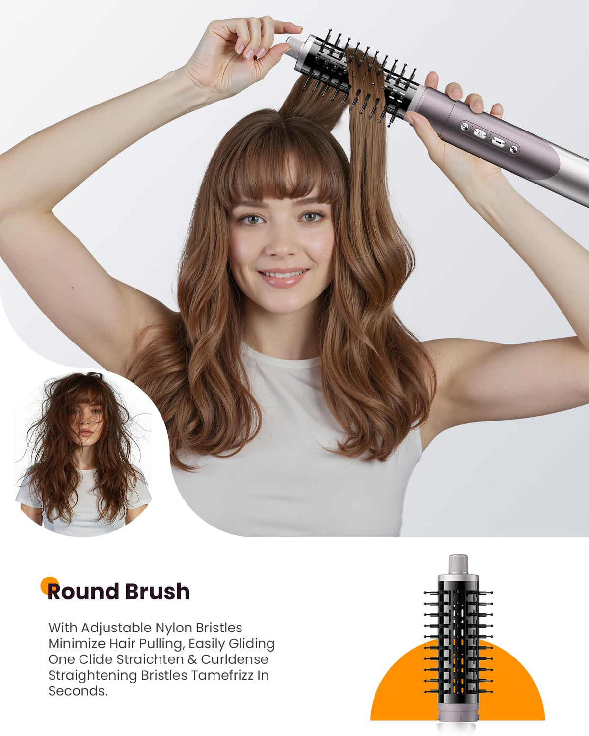 MESCOMB high-speed motor delivers powerful airflow for faster drying.