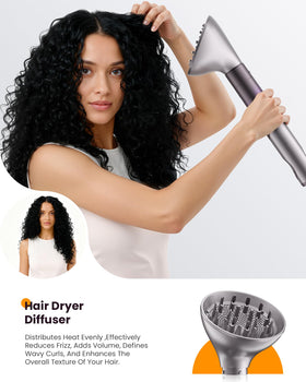 MESCOMB ionic auto-wrap enables natural curls with less effort.