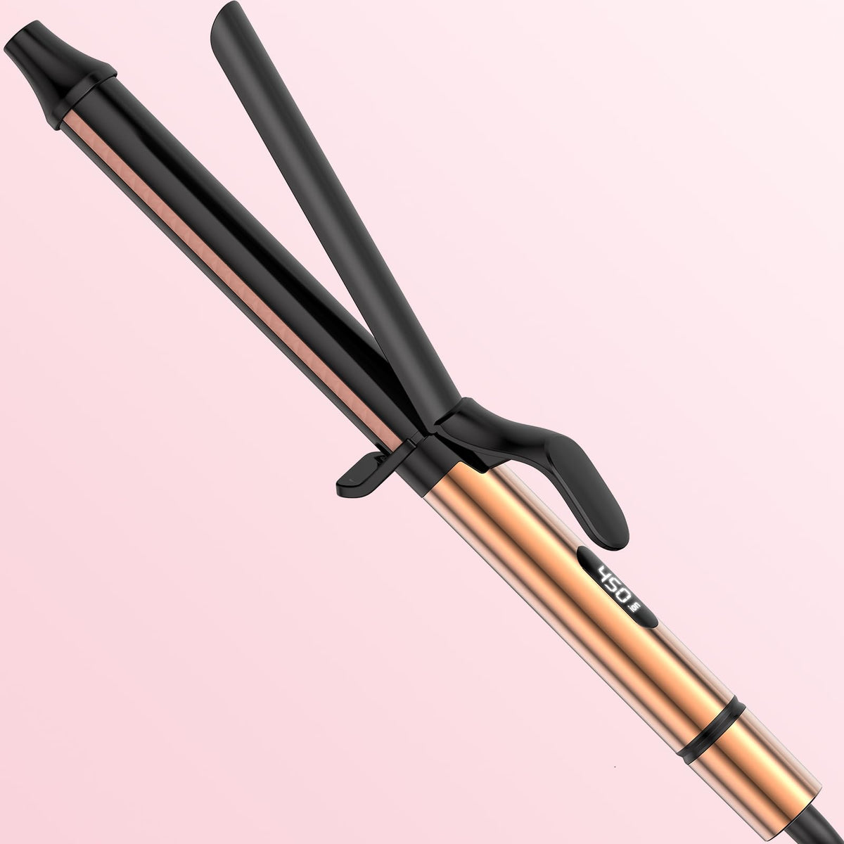 MESCOMB long-barrel curling iron for quick, even curls