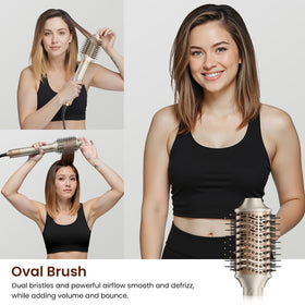 MESCOMB volumizing brush adds body and shape for a salon-like blowout