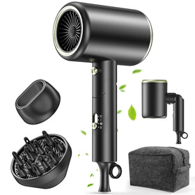 MESHEEN hair dryer with 150000rpm motor for rapid drying and salon results