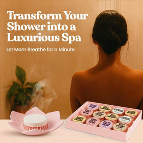MESMOS rose-delight steamer for a spa-like moment at home