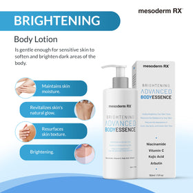Ingredients label highlights niacinamide, kojic acid, vitamin C and hyaluronic acid.