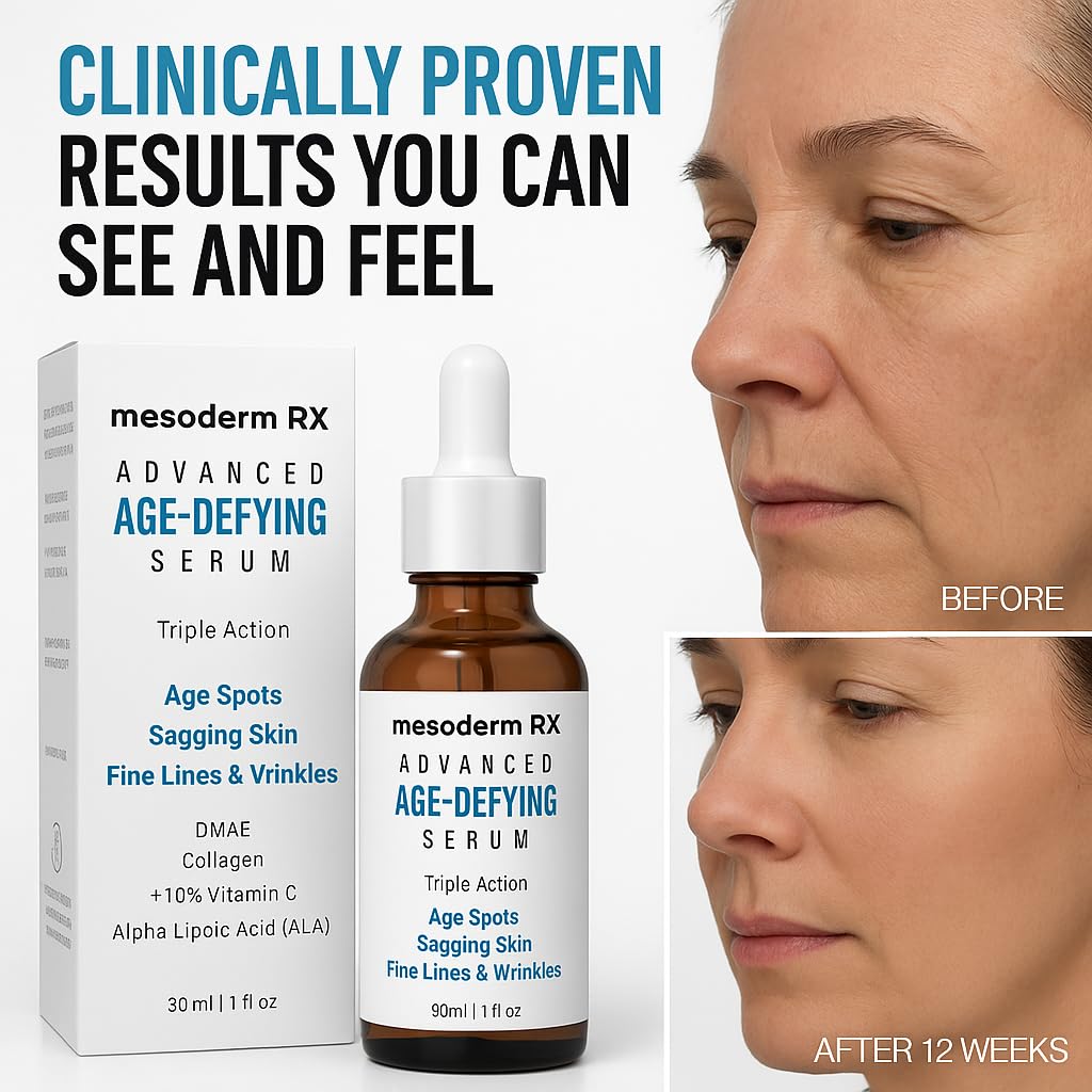 Mesoderm RX lightweight serum texture absorbed quickly without residue